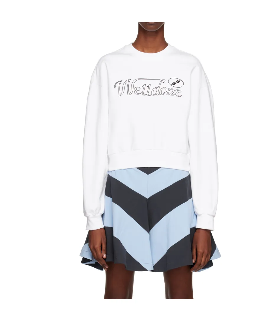 Logo Print Cotton Sweatshirt