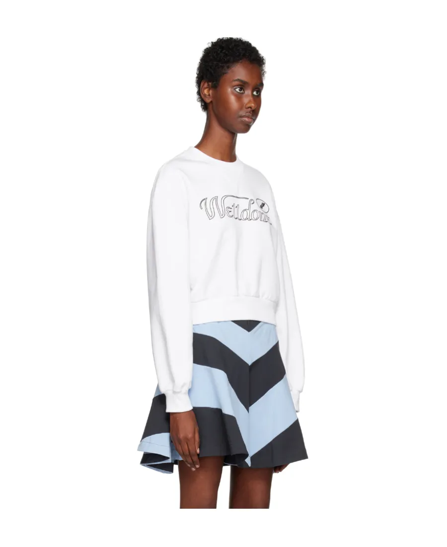 Logo Print Cotton Sweatshirt