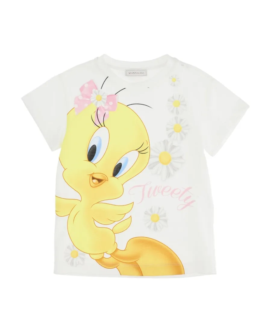 Short-Sleeved Round Collar T-Shirt