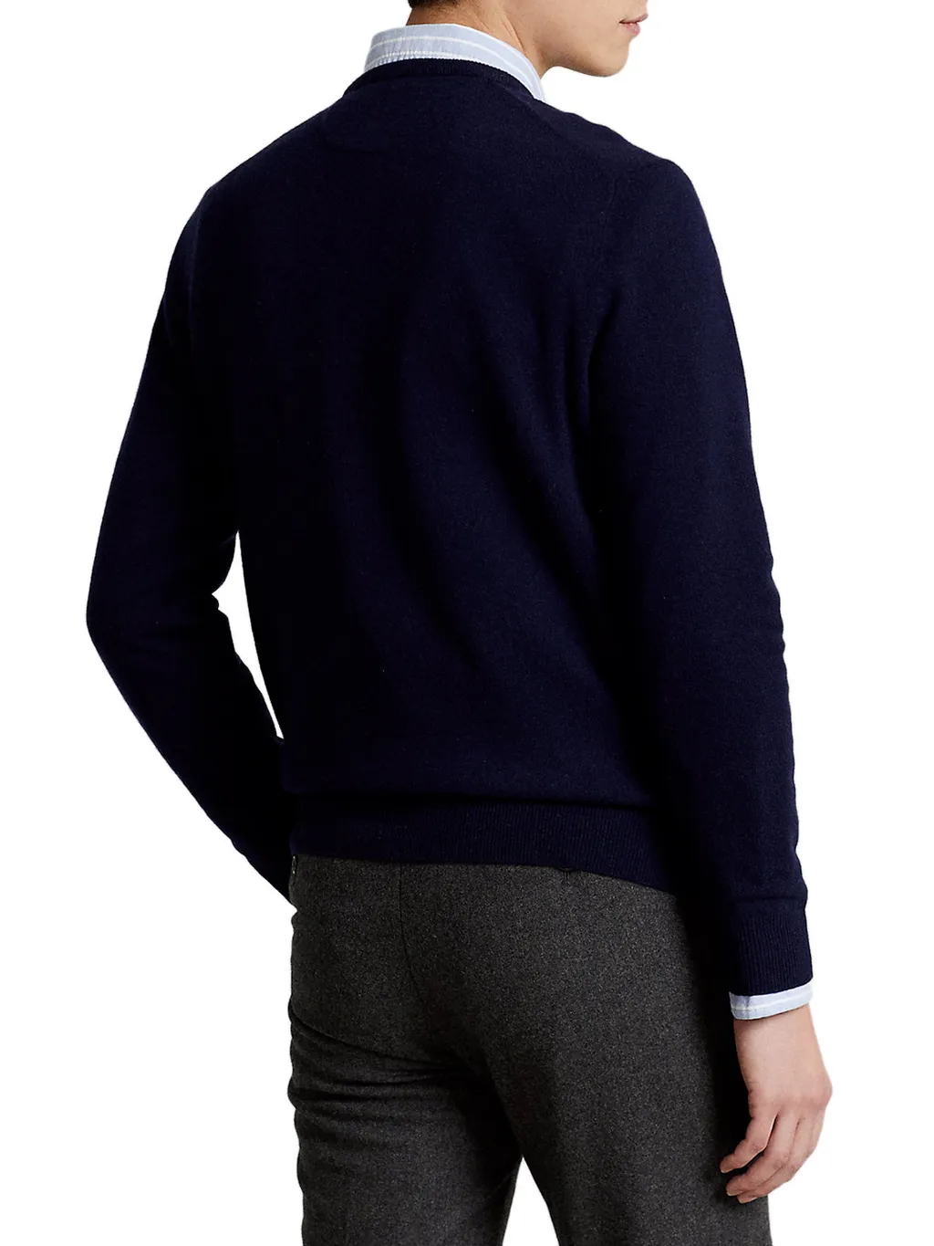 Round Collar Long Sleeve Sweater