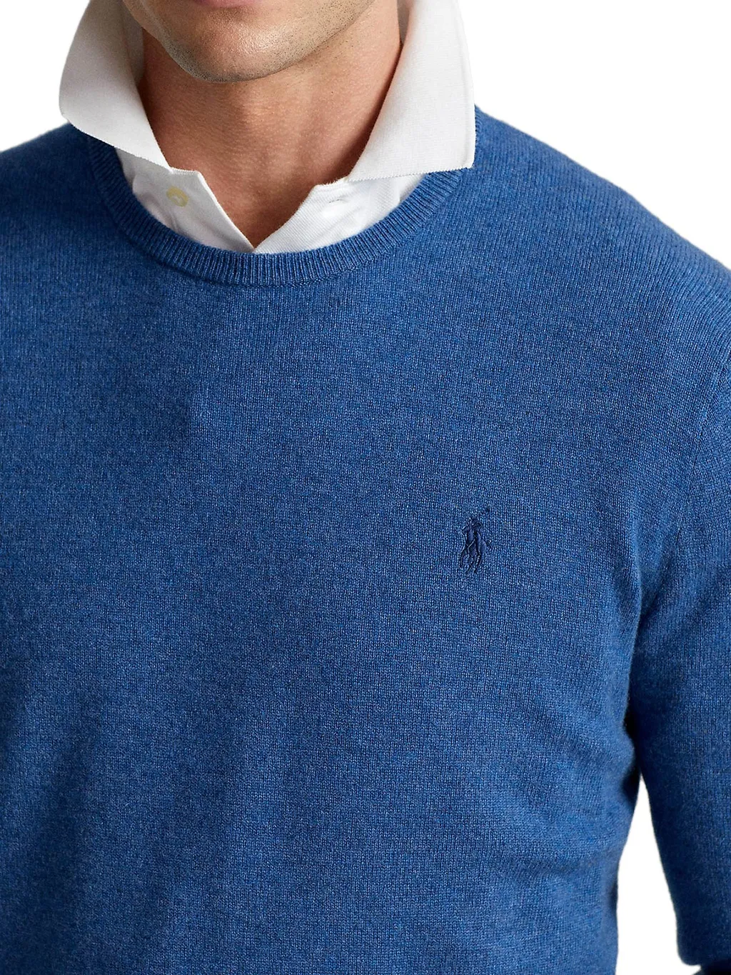 Round-Neck Long-Sleeved Sweater