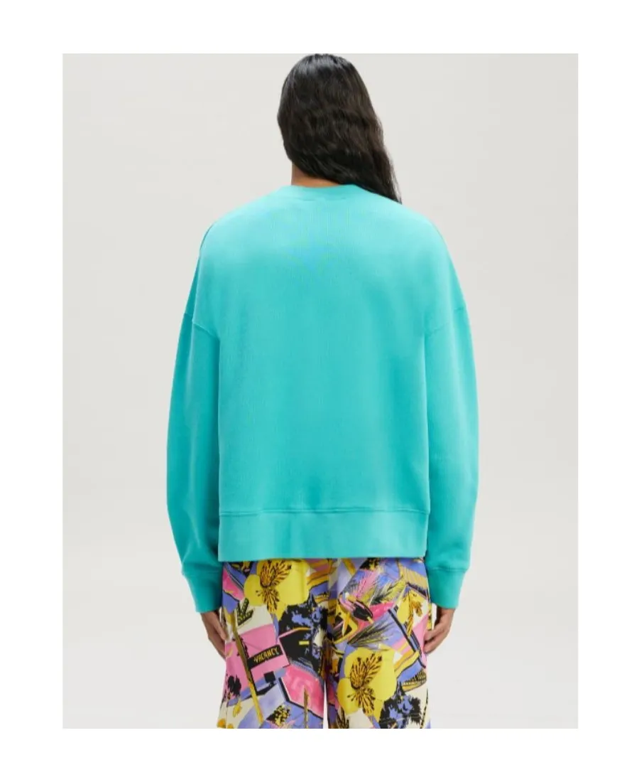 Palm Angels Bear Motif Long-Sleeved Sweatshirt