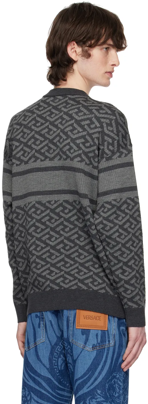 La Greca Medusa Jacquard Jumper