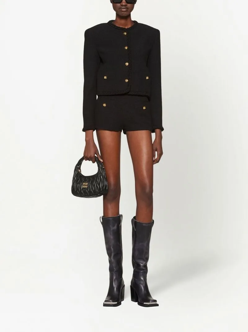 Bouclé Shorts