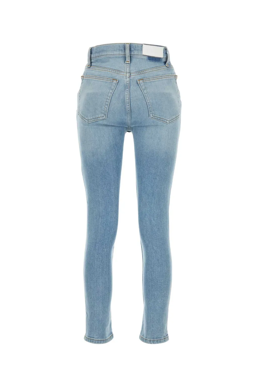 Re/Done	90S Logo Patch Skinny Jeans