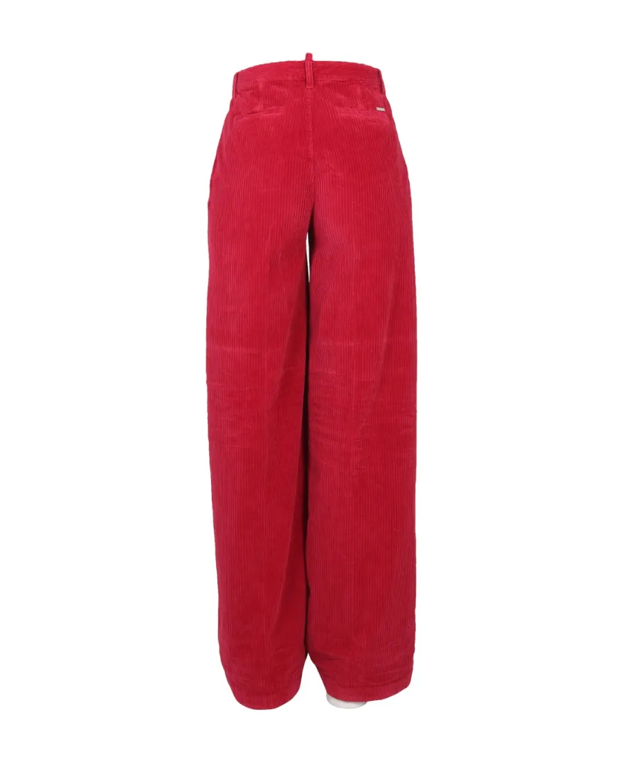 Dsquared2 Baggy Cut Corduroy Trousers