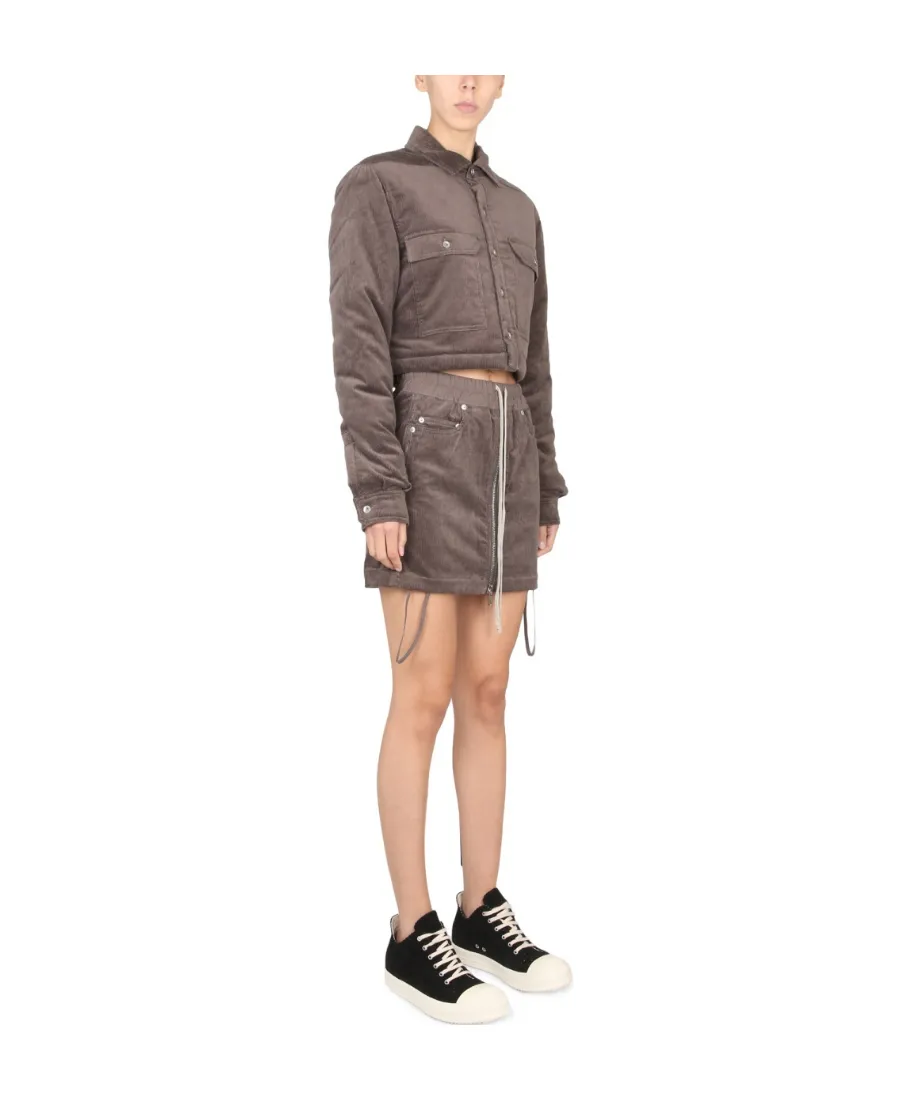 Tassel-Detail Cropped Jacket