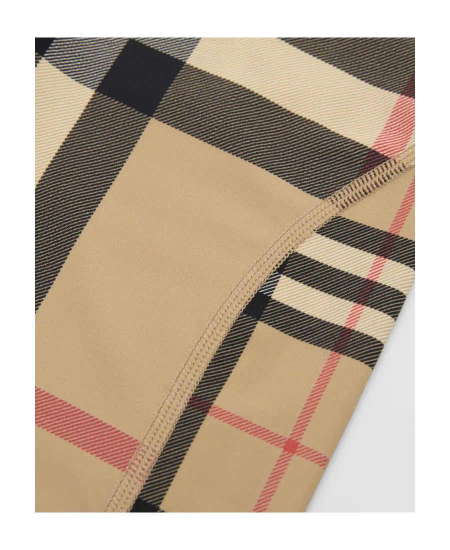 Burberry Kids Checked Pattern Leggings