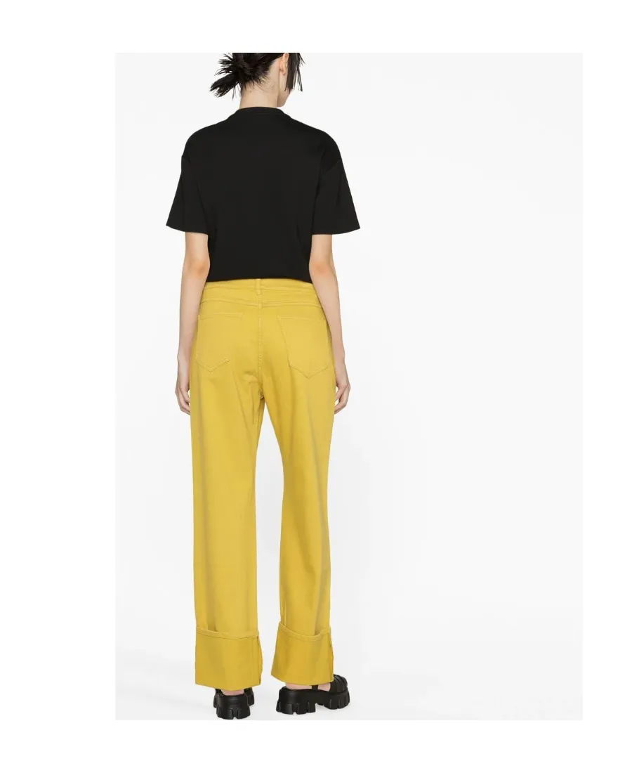 Logo Straight Casual Pants