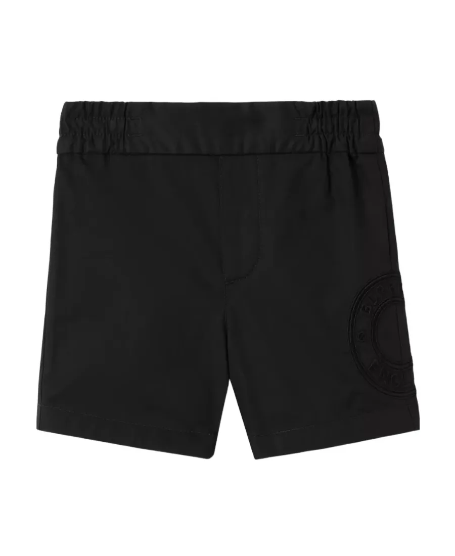 Logo-Embroidered Twill Chino Shorts