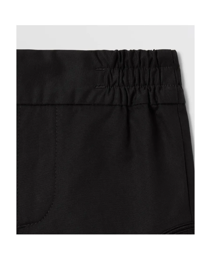 Logo-Embroidered Twill Chino Shorts