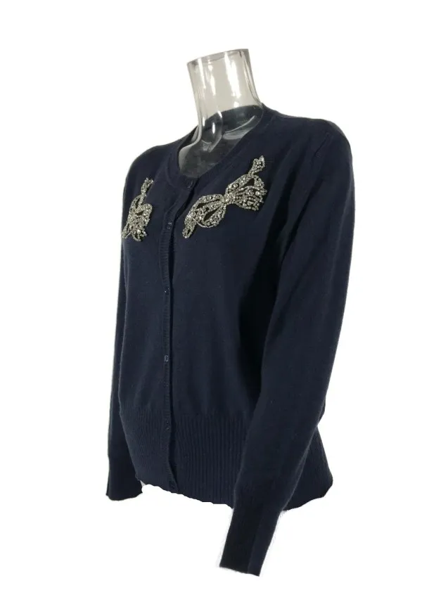 Long-Sleeved Knitted Cardigan