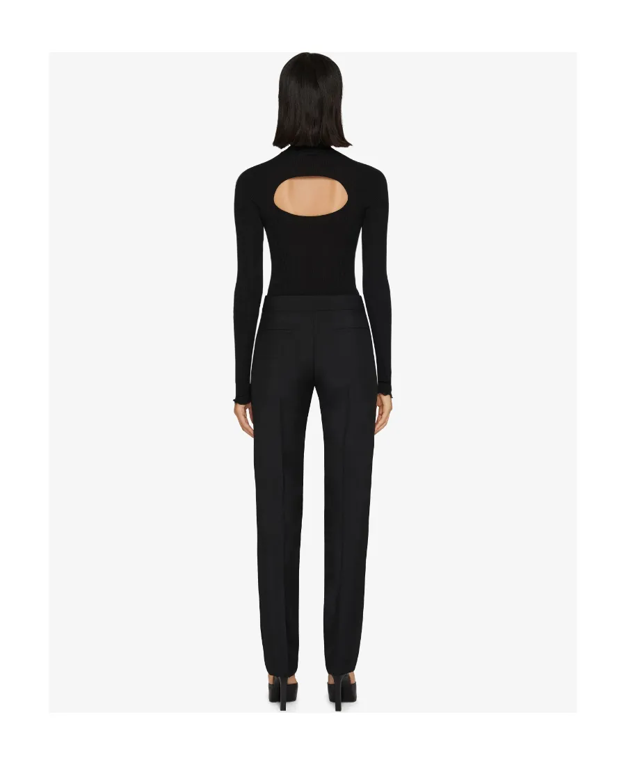 Slim Fit Pants In Viscose