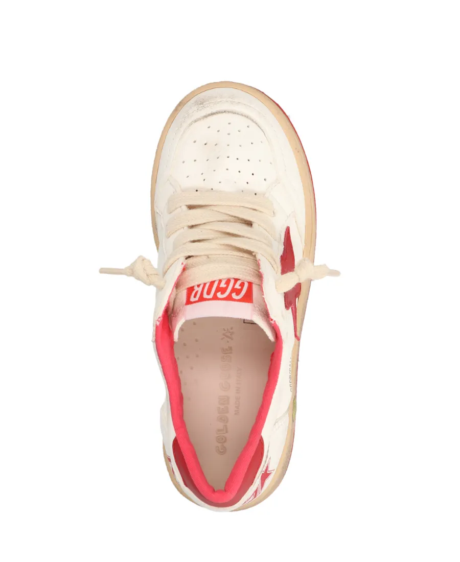Golden Goose Kids Ball Star Lace-Up Sneakers