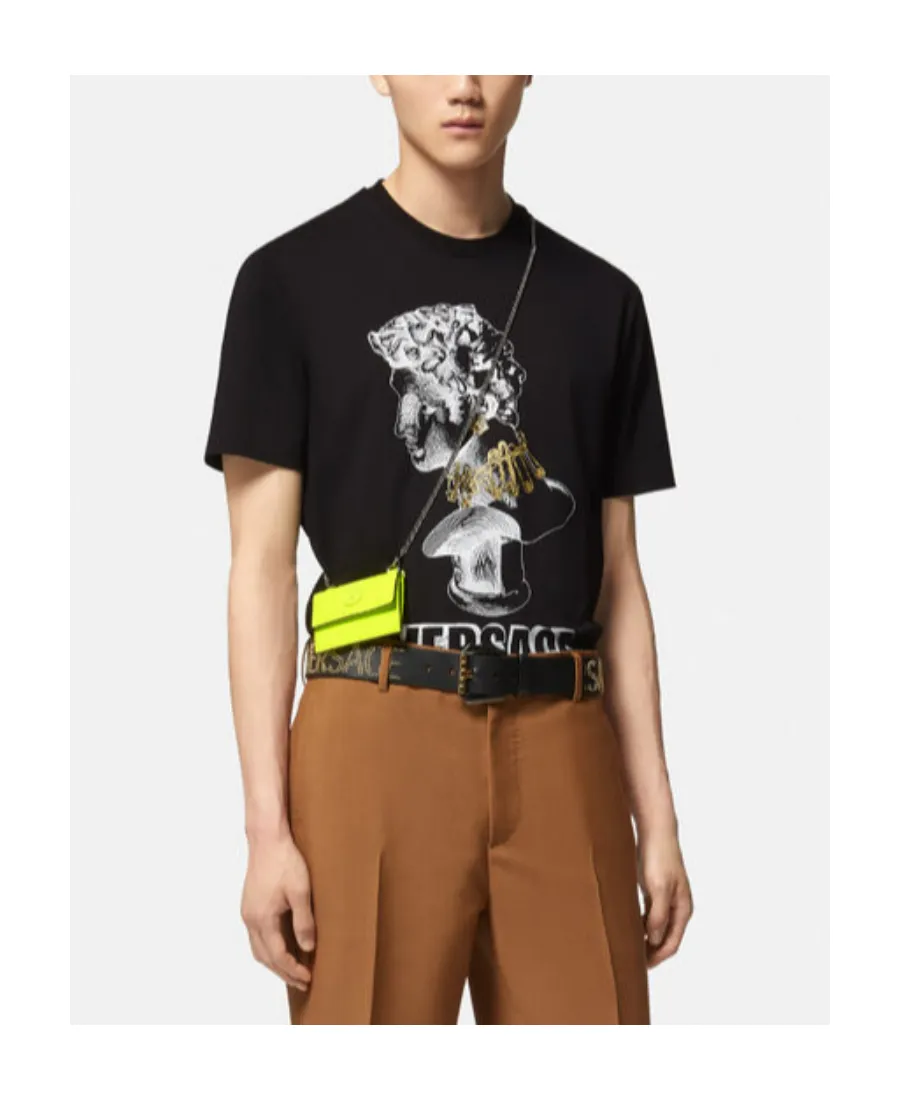 Versace Graphic Printed Crewneck T-Shirt