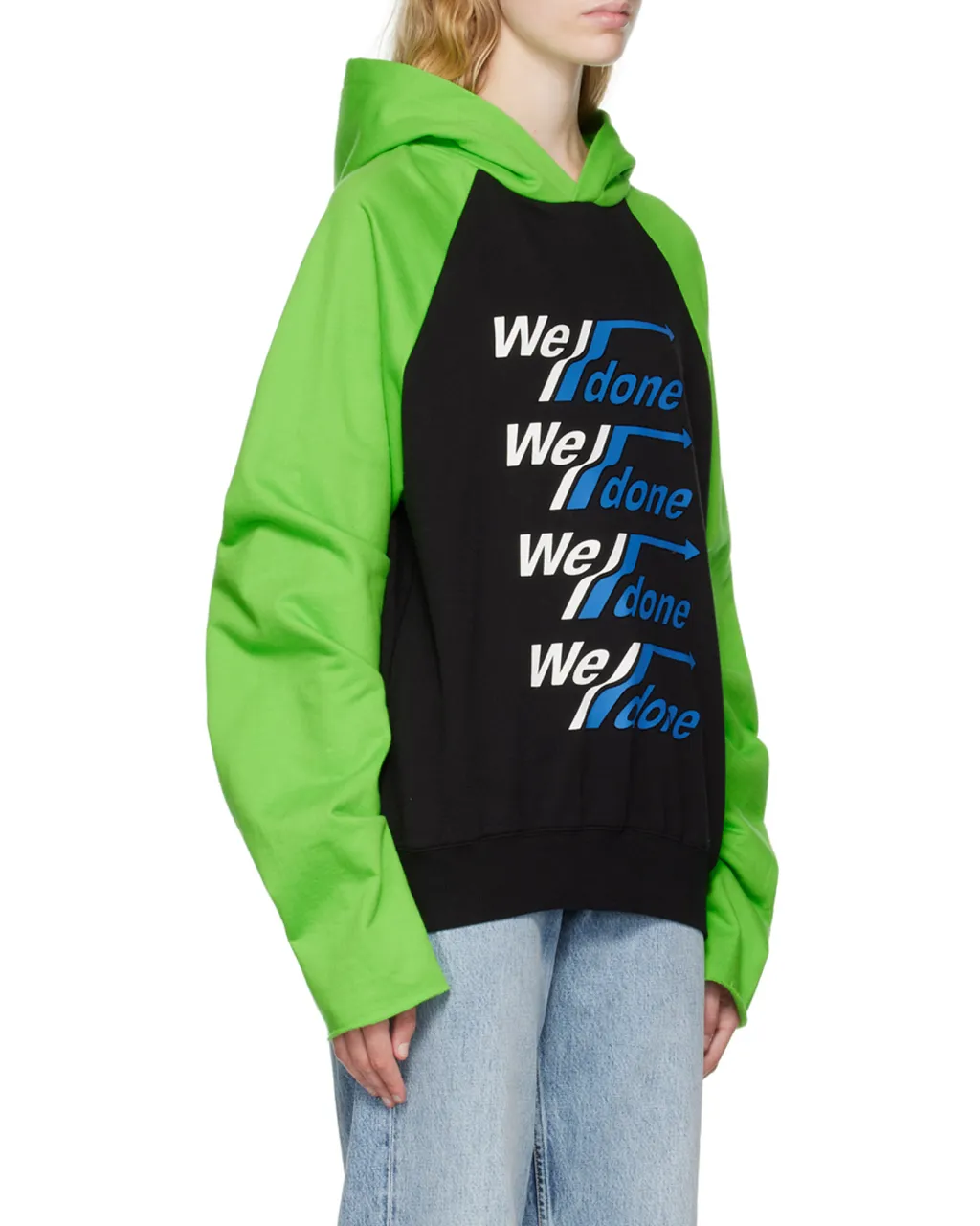 Graphic-Print Cotton Hoodie