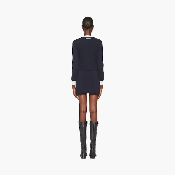 Miu Miu Button-Up Long Sleeved Cardigan
