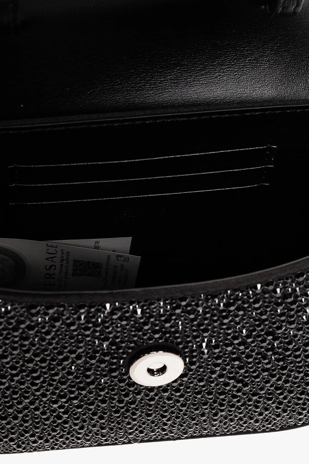 Versace La Medusa Embellished Mini Tote Bag