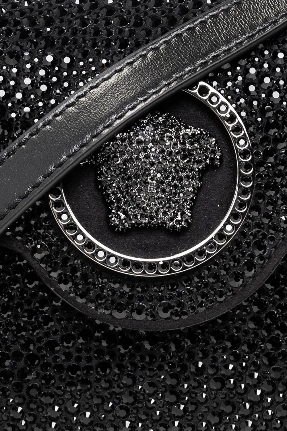 Versace La Medusa Embellished Mini Tote Bag