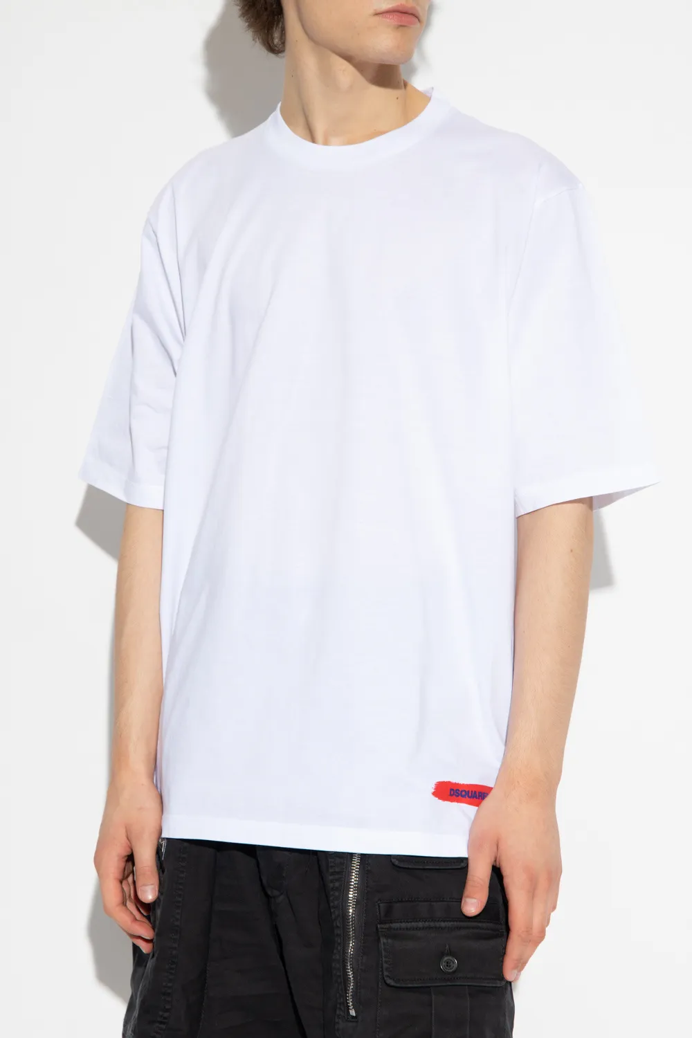 Dsquared2 Logo Printed Crewneck T-Shirt
