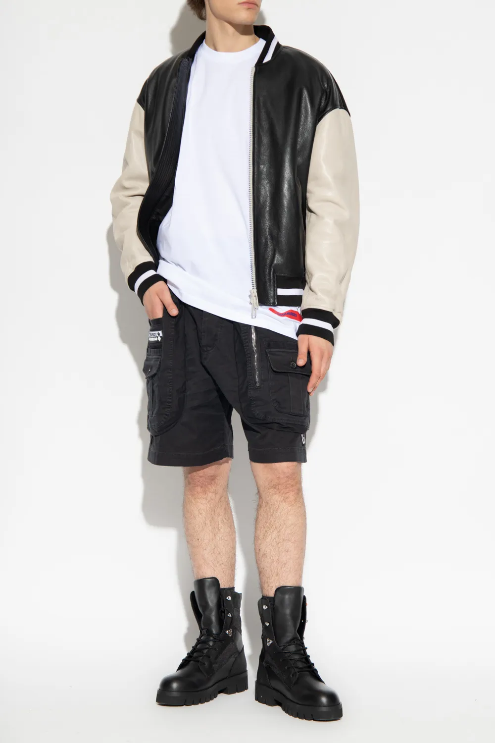 Dsquared2 Logo Printed Crewneck T-Shirt