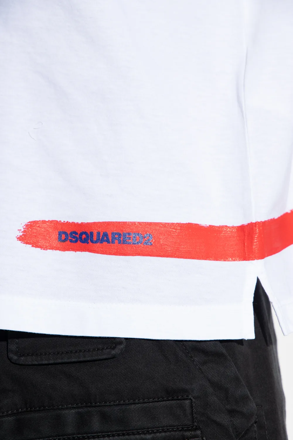 Dsquared2 Logo Printed Crewneck T-Shirt