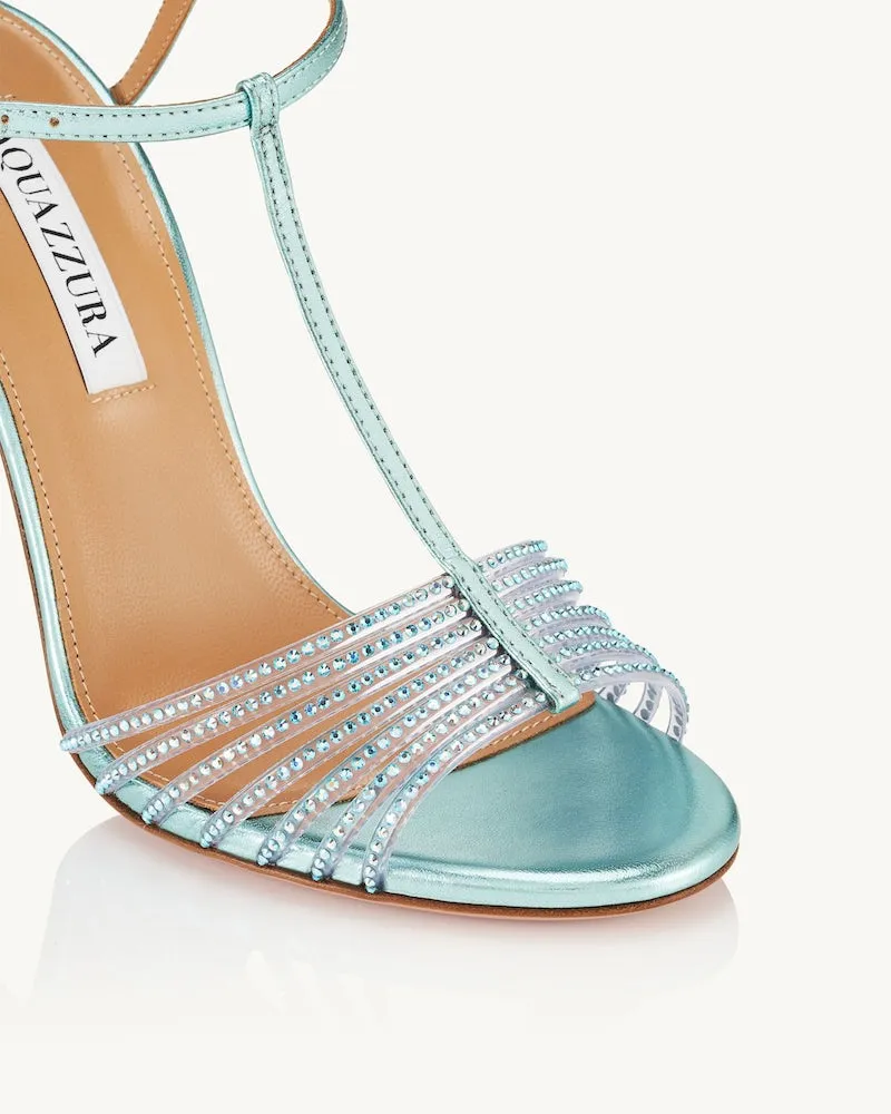 Aquazzura Amore Mio Crystal Embellished Sandals