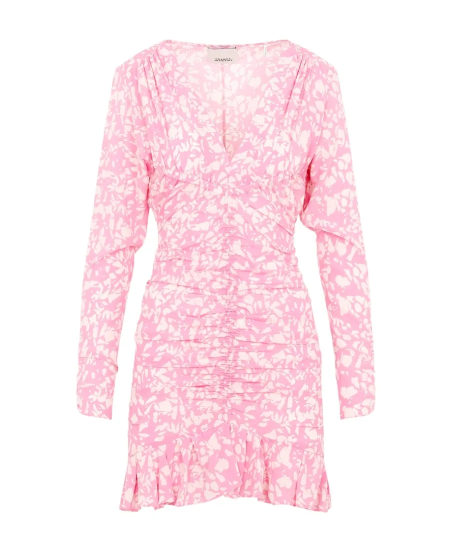 Isabel Marant Lara V-Neck Long Sleeved Dress