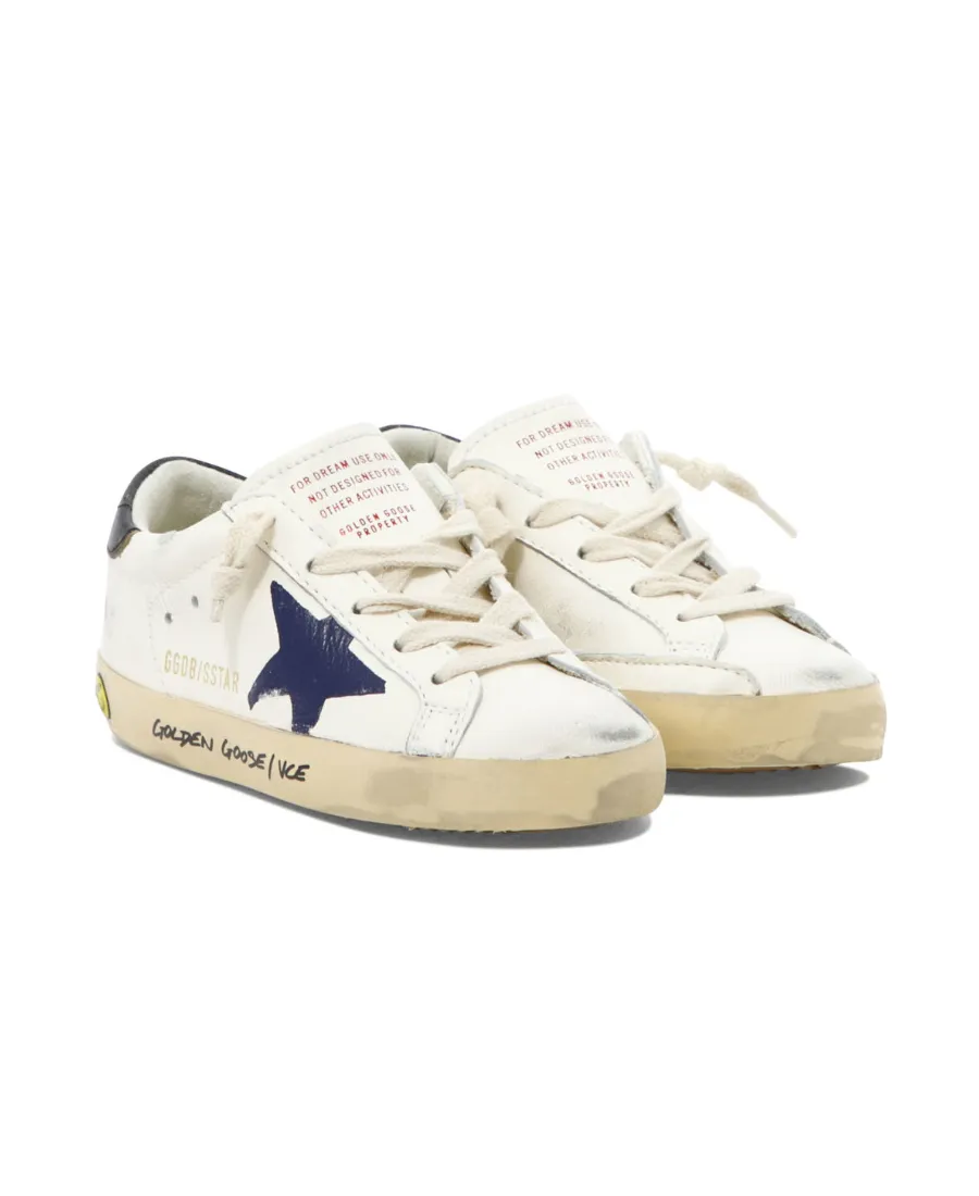 Golden Goose Kids Superstar Lace-Up Sneakers