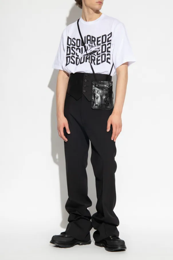Dsquared2 Logo Printed Crewneck T-Shirt