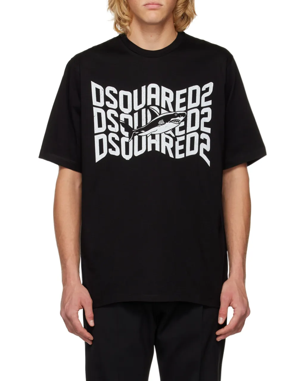 Dsquared2 Logo Printed Crewneck T-Shirt