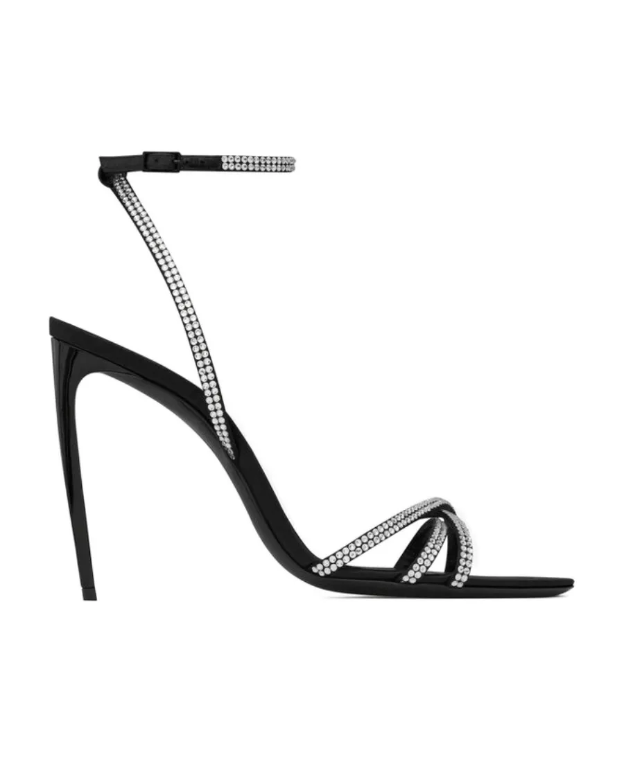 Saint Laurent Ava Open Toe Sandals
