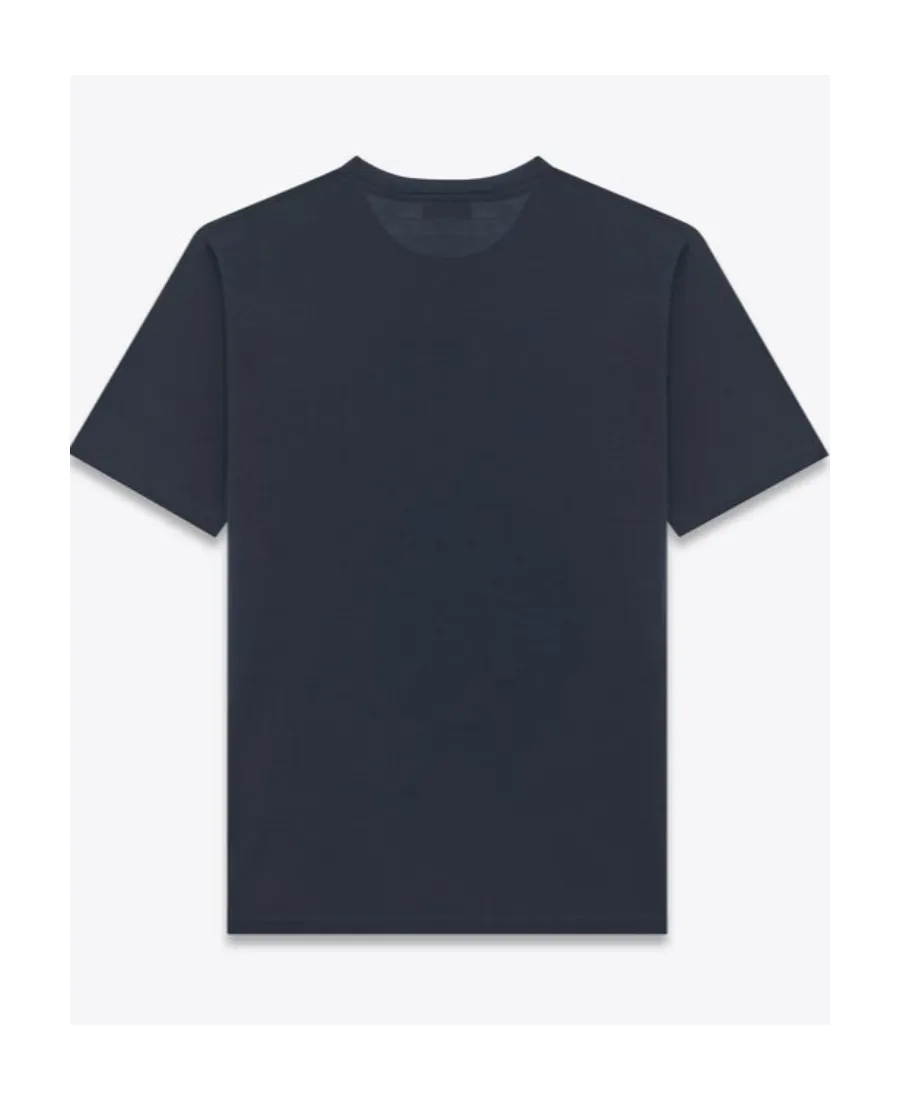 Saint Laurent Crewneck Short-Sleeved T-Shirt