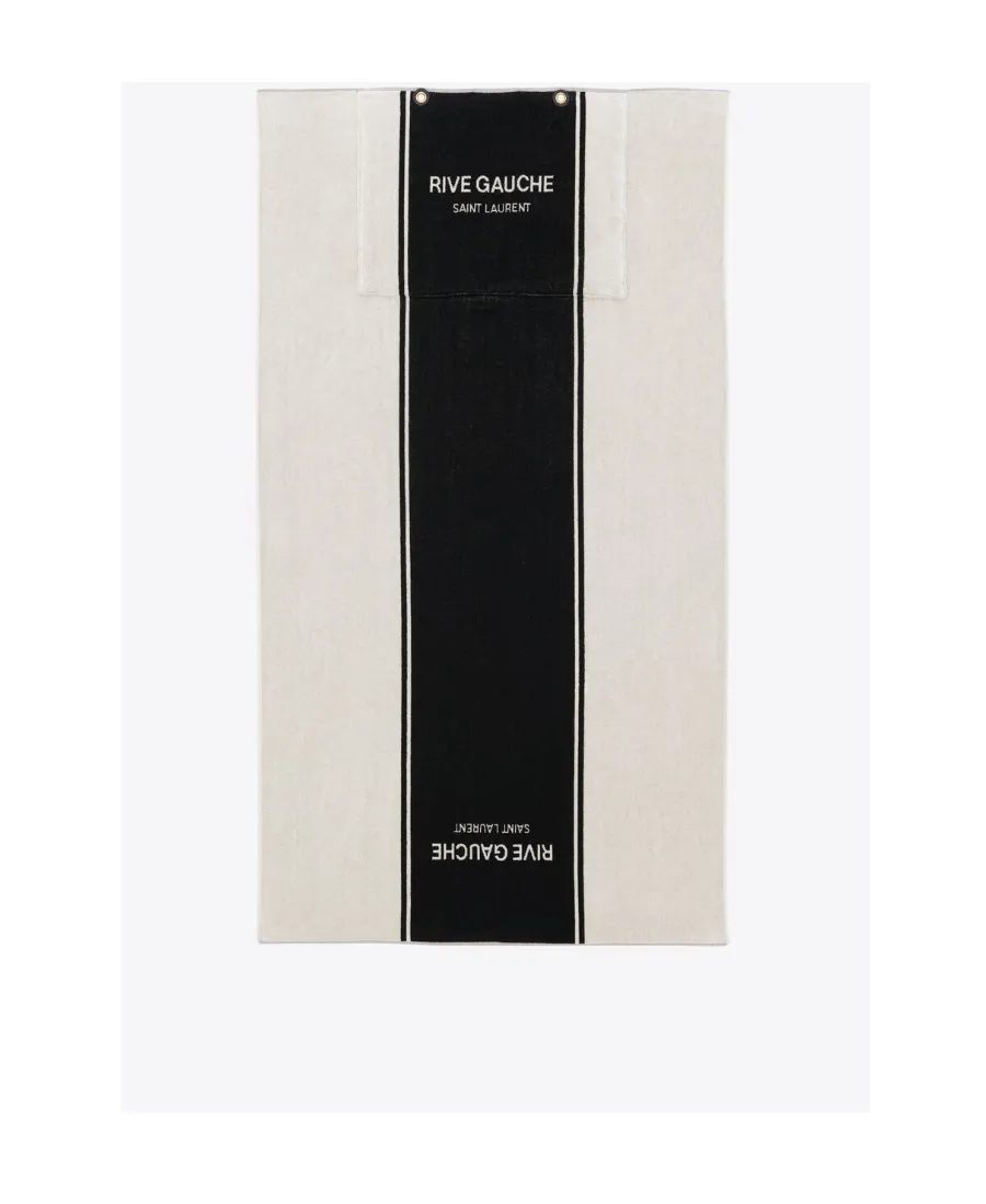 Saint Laurent Rive Gauche Towel Tote Bag