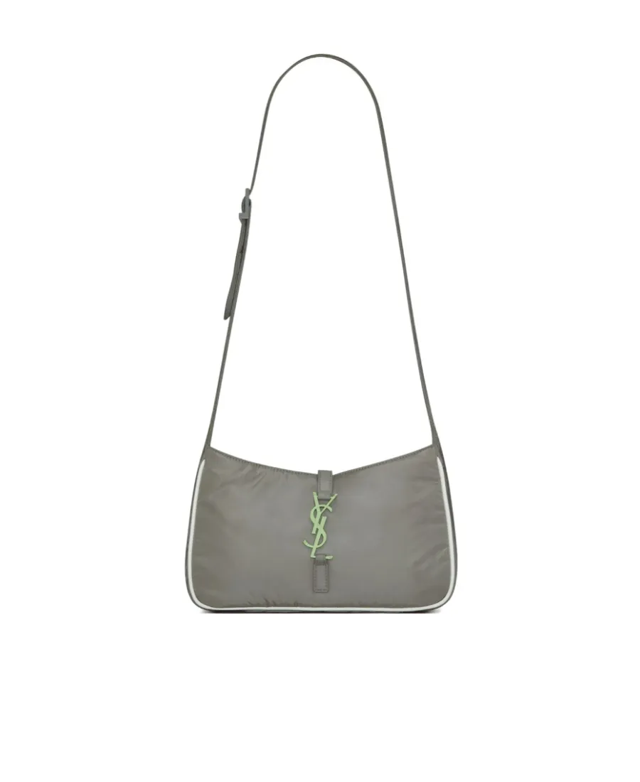 Saint Laurent Le 5 à 7 Logo Plaque Crossbody Bag
