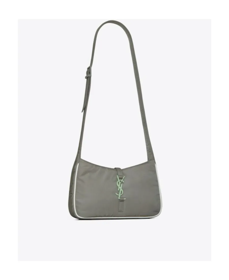 Saint Laurent Le 5 à 7 Logo Plaque Crossbody Bag