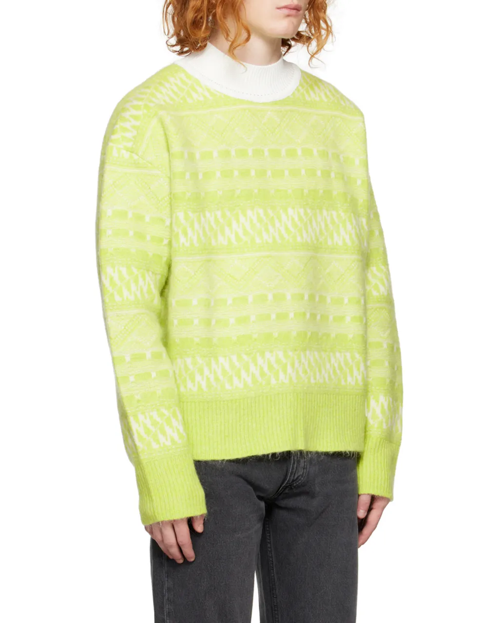 Jacquard Pattern Sweater