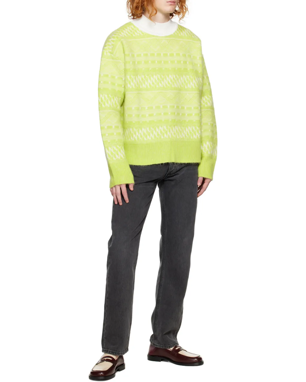 Jacquard Pattern Sweater