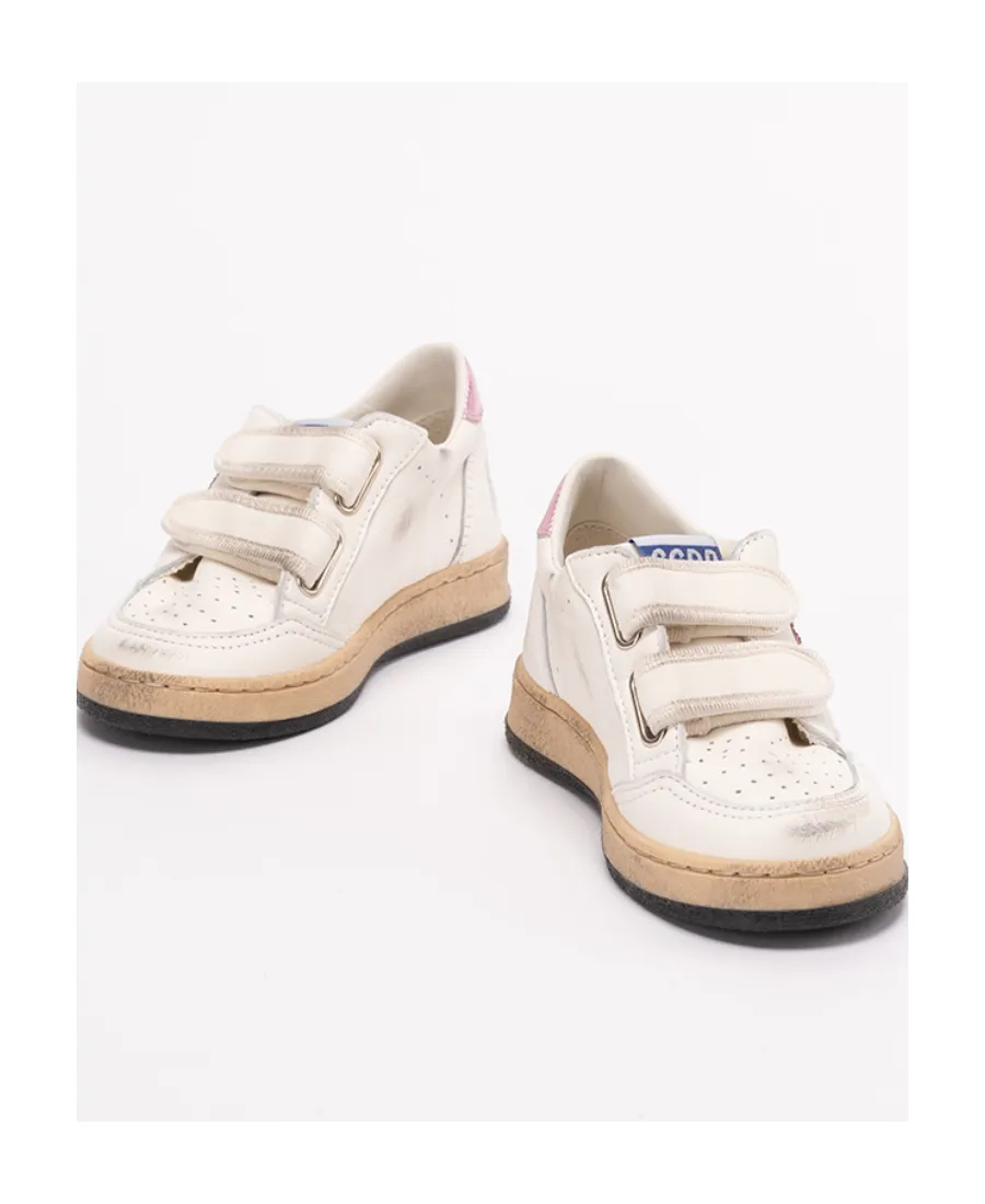 Golden Goose Kids Round Toe Trainers