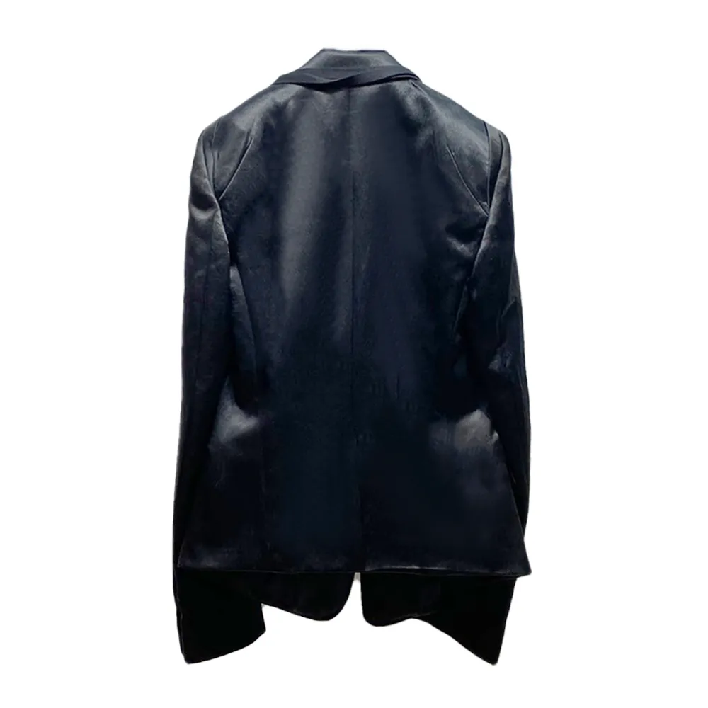 Logo V-Collar Suit Jacket