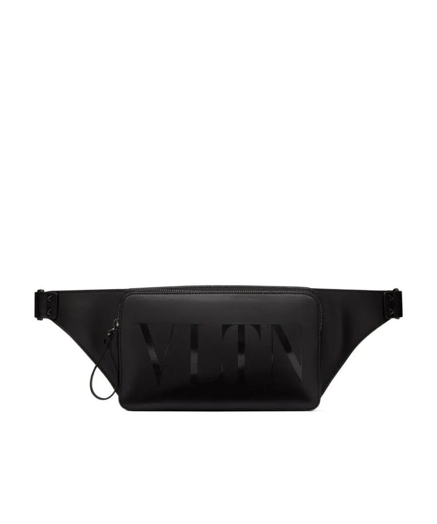 Vltn Leather Belt Bag
