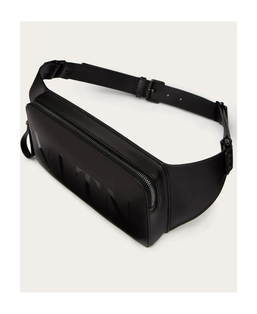 Vltn Leather Belt Bag