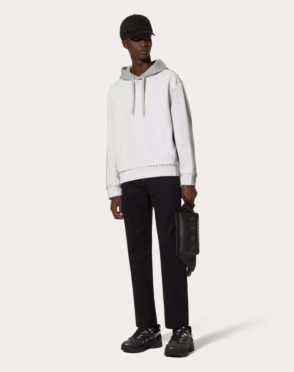 Vltn Leather Belt Bag