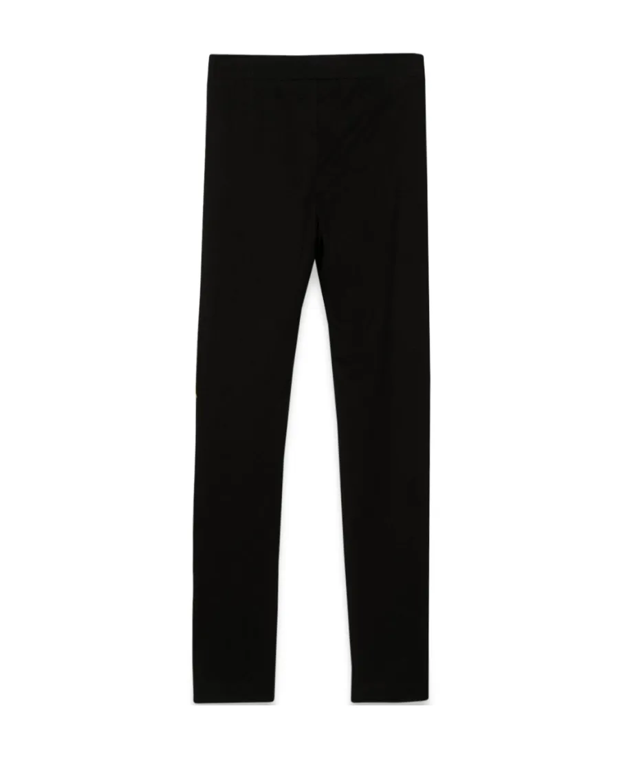 Embroidered-Logo Detail Leggings