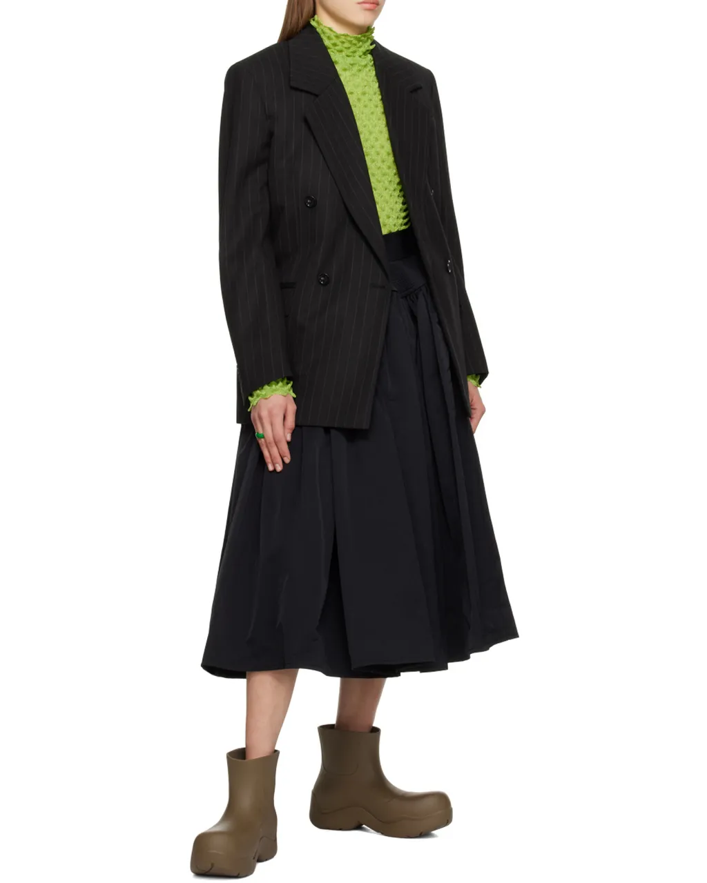 Nylon Half Skirt
