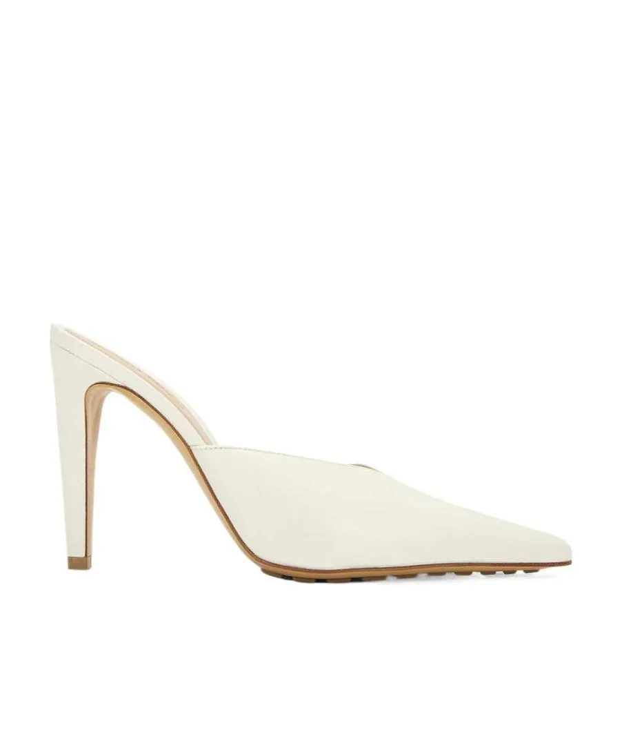 Bottega Veneta Punta Heeled Mules