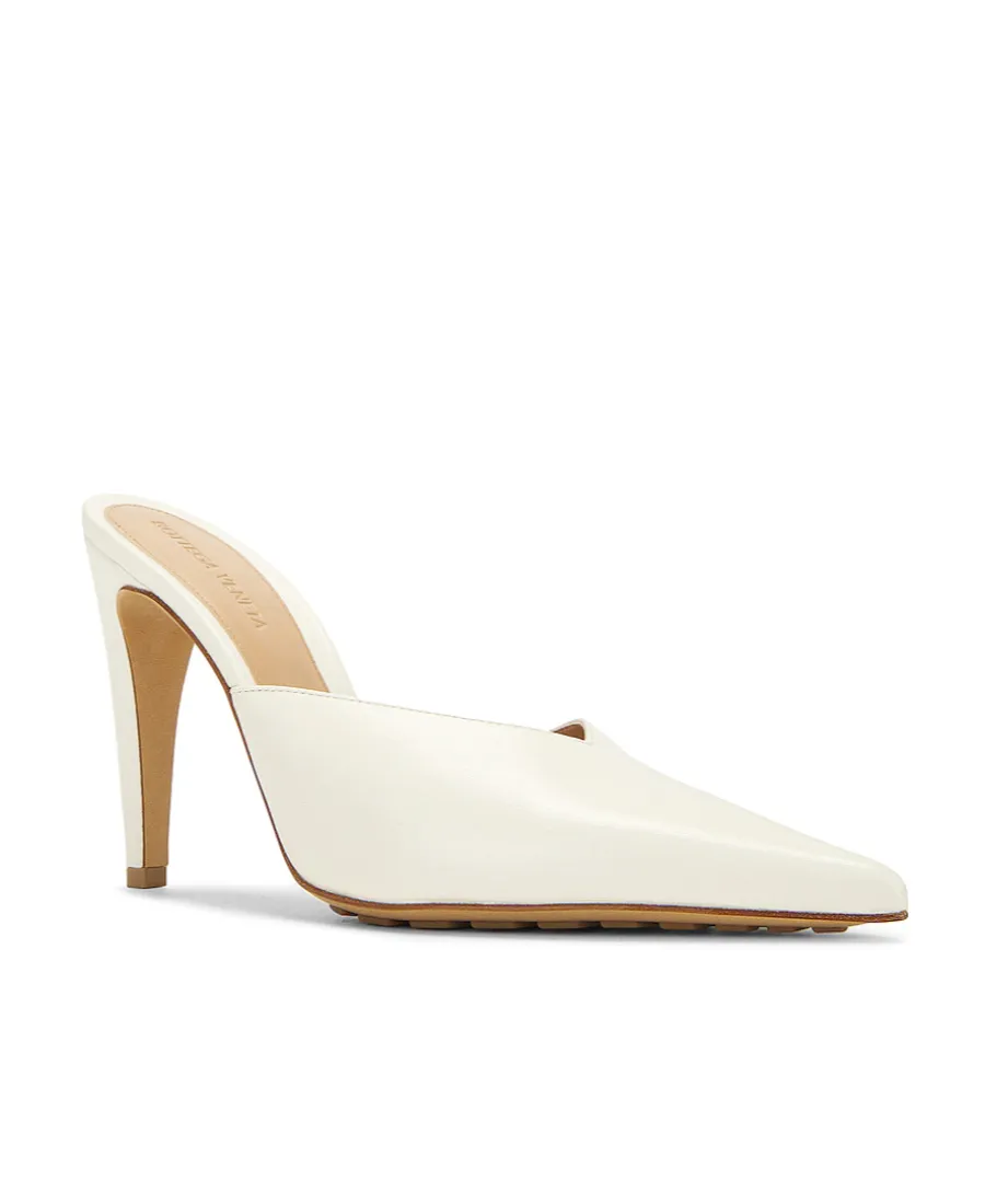 Bottega Veneta Punta Heeled Mules