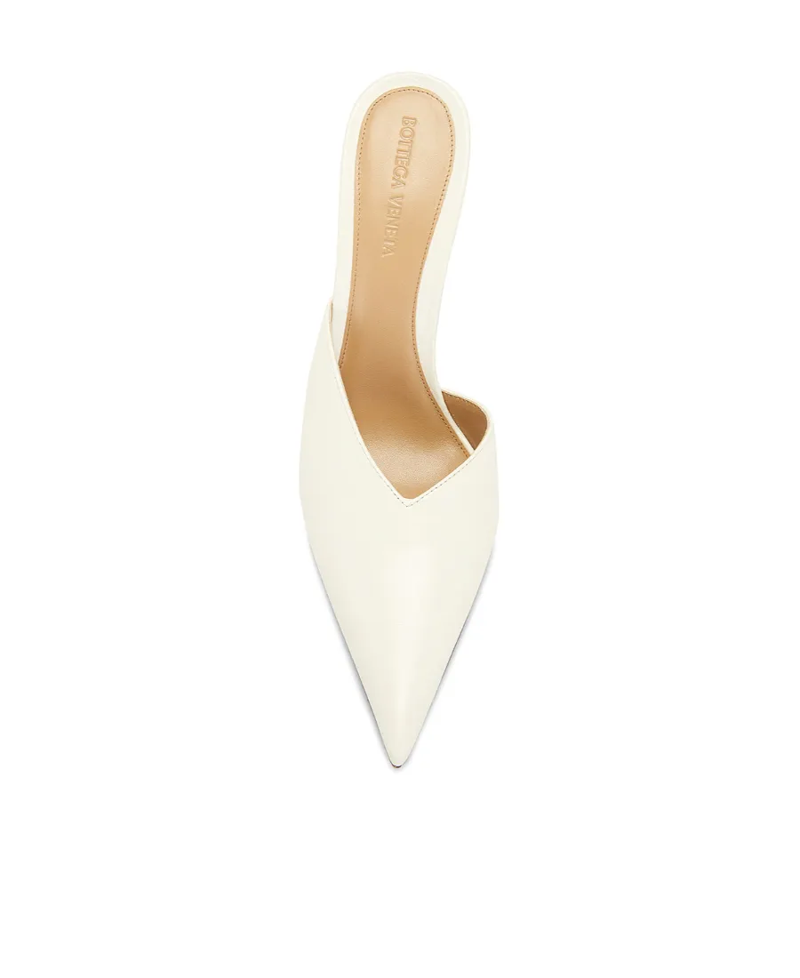 Bottega Veneta Punta Heeled Mules