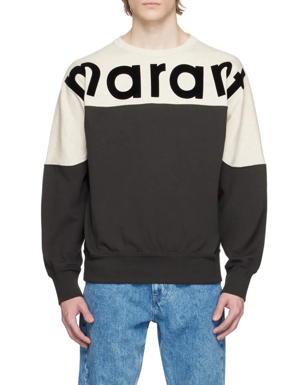 Isabel Marant Two-Toned Crewneck Sweatshirt