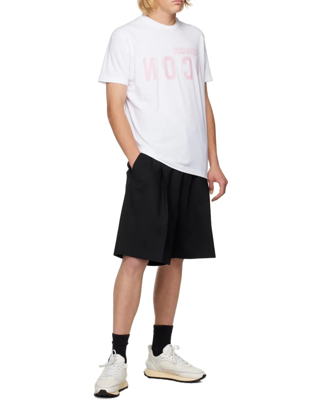 Dsquared2 Logo Printed Crewneck T-Shirt